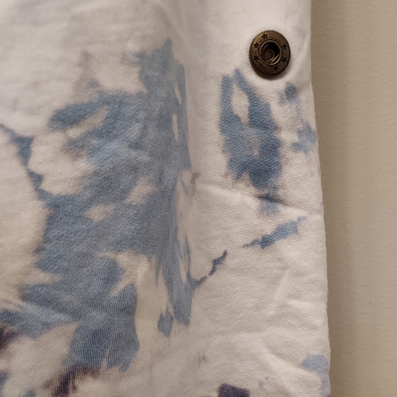 Young Fabulous & Broke YFB Raissa Tie Dye Hoodie Size Small Medium Blue NEW NWT - Picture 4 of 11